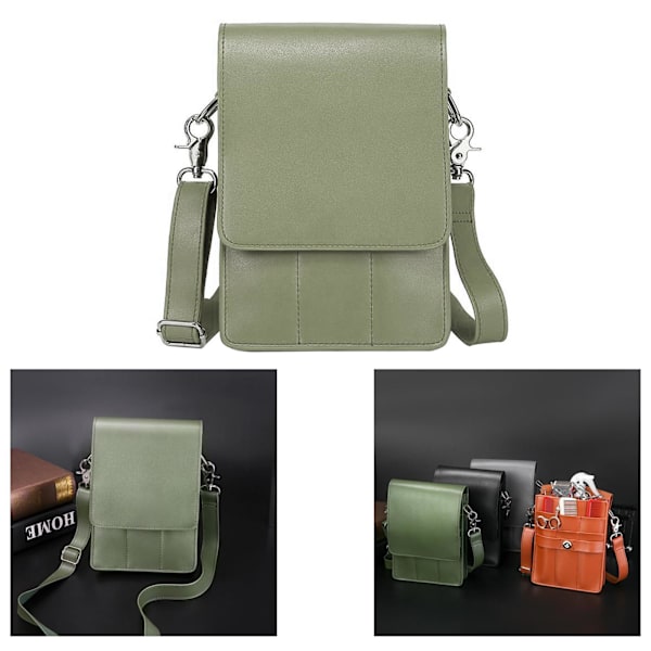 1/2 Frisörhölsterpåse Midjeväska Bältesax sax Light Green 21x19x4cm 1Set