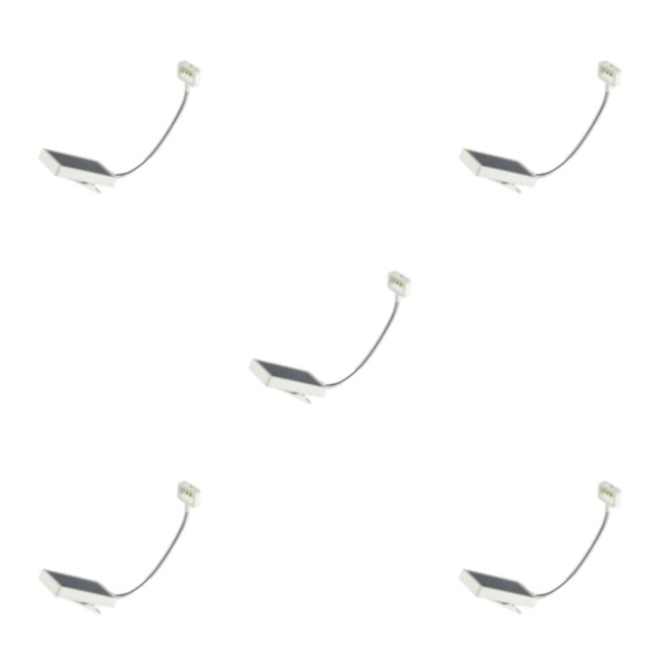 1/2/5 Bärbar Solar LED-bordslampa Justerbar bordslampa 5Set