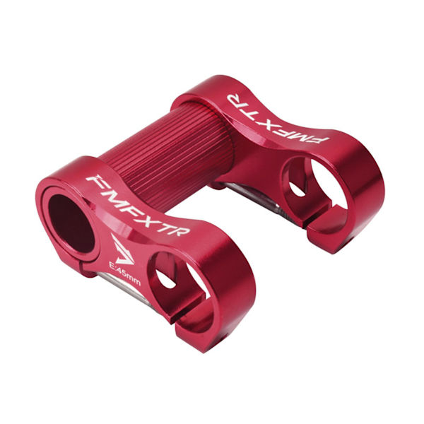 1/2/3/5 hopfällbar cykel dubbelstammad aluminiumlegering för cykling Red 75 x 72mm 2Set