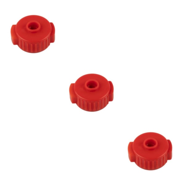 1/2/3/5 Professionell trumma snabbkopplingsmutter Enkel att installera trumma Red 3cm 3Set