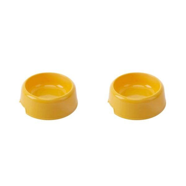 2/3/5 Hundskål Bekväm och bärbar husdjurshydrerad On Go Cat yellow 2Set