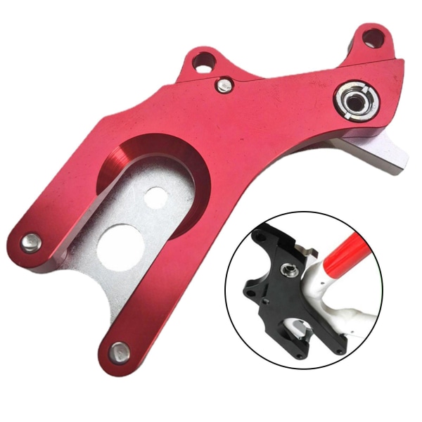 För Cykel Skivbroms Adapter Bracket Montering För MTB Red