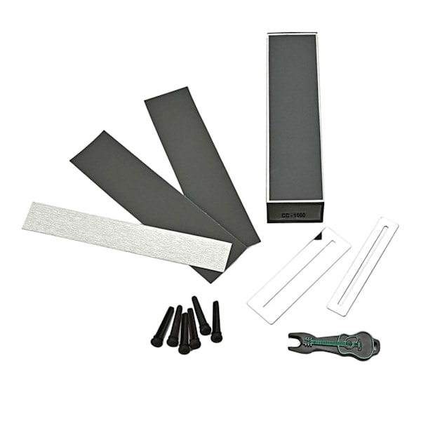 För Luthier För Diamond Abrasives Fret Crowning File for 13 pcs Set