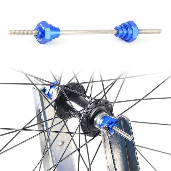 För Cykelnav Thru Axle Adapter för Wheel Truing Stativ för