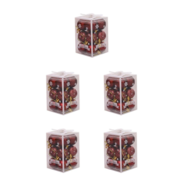 1/2/3/5 12 st/ set Hållbar konstruktion Elegant och delikat wine red 5Set