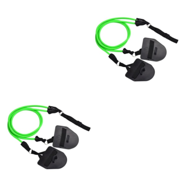 1/2/3/5 Motståndsband för simning För Armtränare för För Green 50lb 2PCS