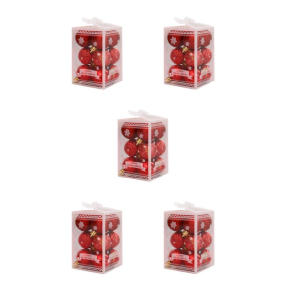 1/2/3/5 12 st/ set Hållbar konstruktion Elegant och delikat red 5Set