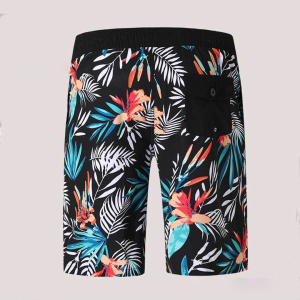 Beach Shorts Pojkar Sommar Shorts Byxor Casual Style Byxa Black L