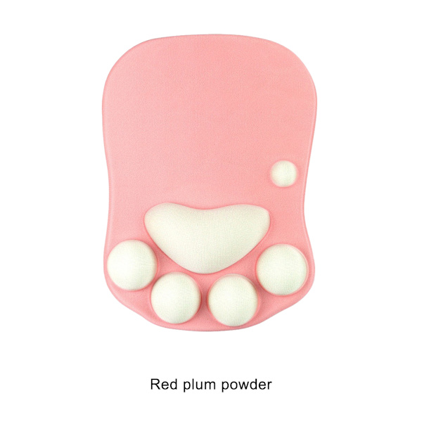 1/2/3/5 Cat Paw musmatta Unik med söt och stilig look DS-017 red plum 1Set
