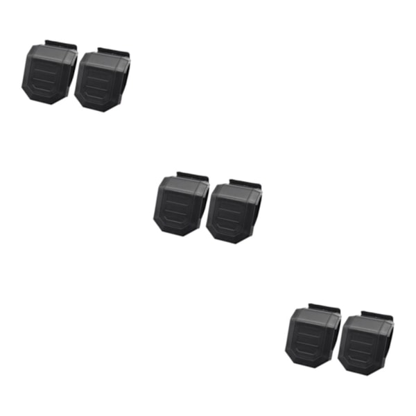 1/3 2 delar UTV Vindruta Fönster Justerbar Montering Clamp Clips 3PCS
