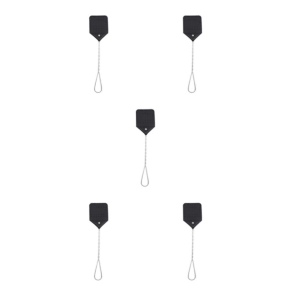 1/3/5 bärbar läderbuggsmättare för effektivt förebyggande black 5PCS