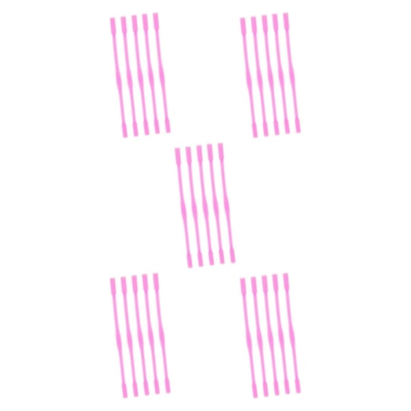1/2/3/5 5 st Silikonglasögon för barn, sportband med halkskydd Rose Red 5Set