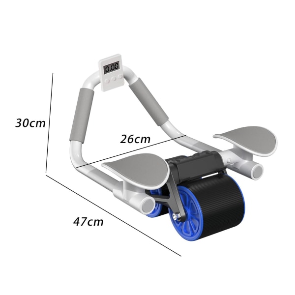 Armbågsstöd För Ab Roller Wheel Automatisk returträning Blue