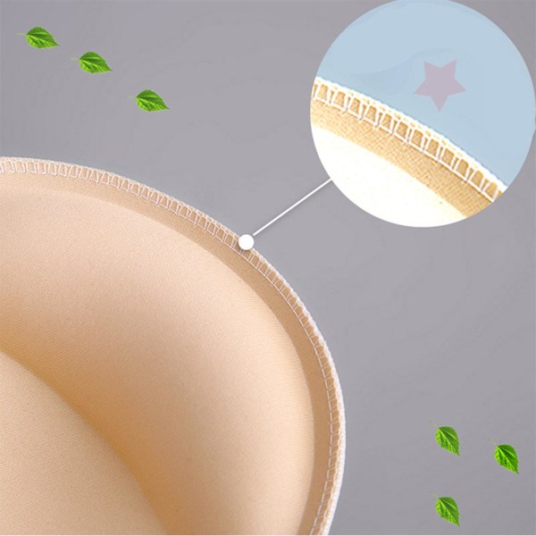 1/2/5 1 par BH Insert Pads Enhancer Avtagbar Andas Black 15x11.5x3.7cm 1Set
