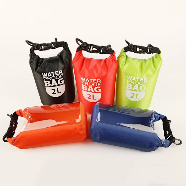 Vattentät Dry Bag Sack Pack för forsränning Kanotdykning Simma Green 10L