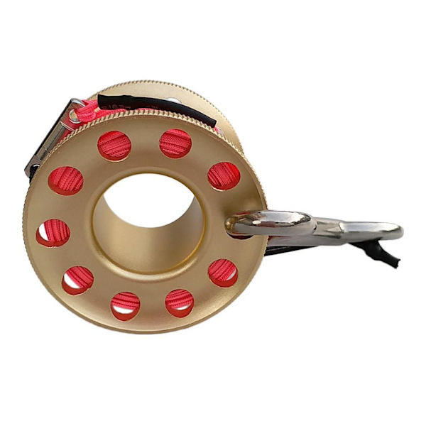 1/2/3/5 Diving Finger Reel Guide Spool 15m Line Dual Ended För Gold 15M Wire 1 Pc