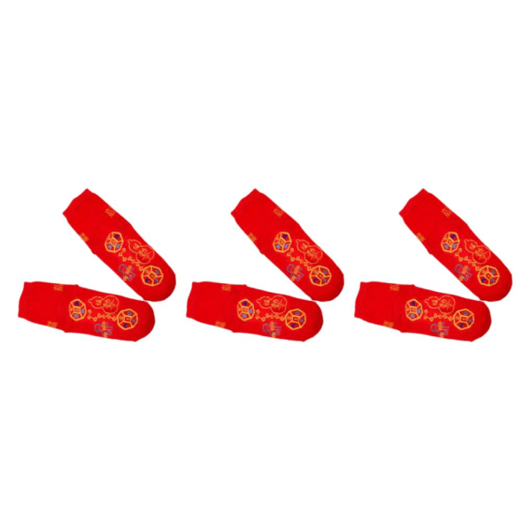 1/2/3 2st Sock Blockers Form för hantverksälskare Red Sports socks 3Set