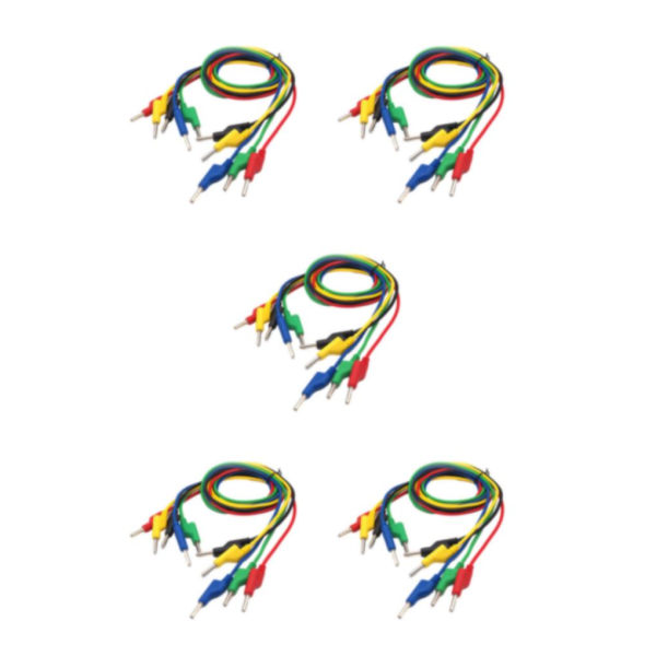 1/3/5 5 st/ set Bananpluggkabel Test för multimeter Effektiv 5Set
