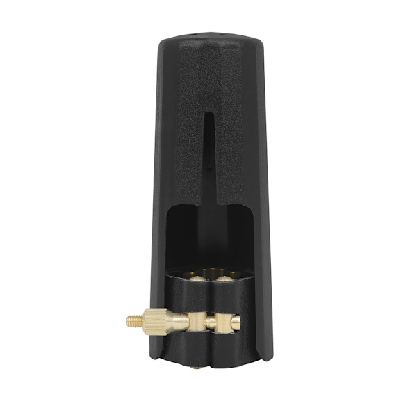 1/2/3/5 Läderligatur Sax Munstycke Cap Metall Alt 2PCS
