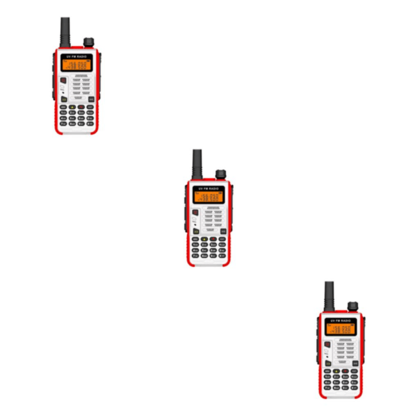 1/2/3 High Power -X5 Plus för säker och stabil kommunikation White Red 3Set