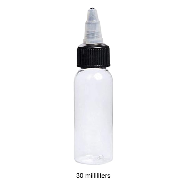 10 stycken påfyllningsbara plastflaskor för enkel rengöring