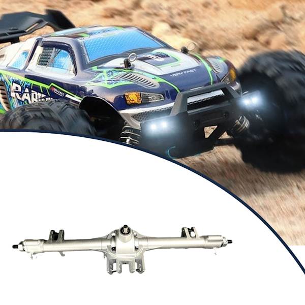 1/2 bakaxelenhet för 1/10 Rc LOSI Baja Rey 4WD metall bak 1Set