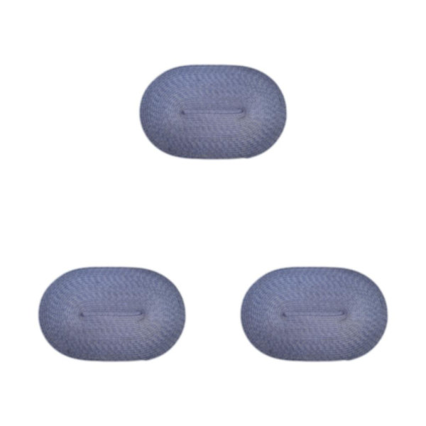 1/2/3 vattentät set för matbord och dekoration dark blue 3Set