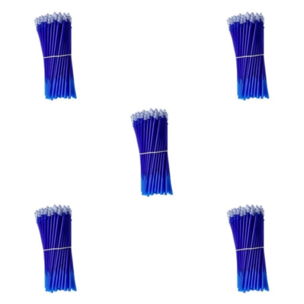 2/3/5 20 st värmeraderbara gelpennapåfyllningar för skrivskräddare Blue Refill Length About 13cm 5Set