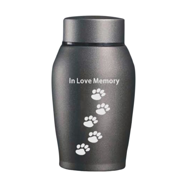 1/3 Pet Urnor Remembrance Loose Memorial Husdjur presentlåda Gray 13.5 x 6cm 1Set