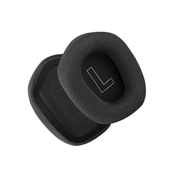 1/2/3/5 Öronkuddar Kudde Hörselskydd Andas Gamer Black Ear Pads 2PCS