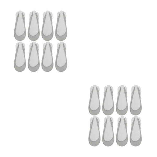 1/2/3/5 8-delad ventilerande och mysig fotboll i sockstil gray 2PCS