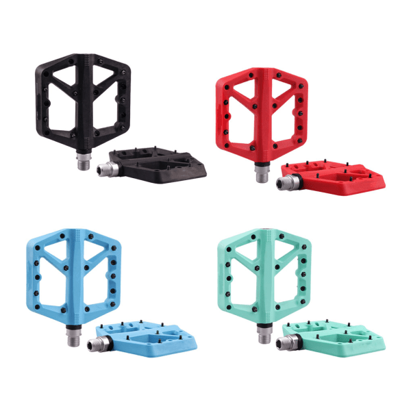 1/3 Stamp-1 pedaler Enkel installation Mountain Lätt och hållbar Red One size fits all 1 Pc