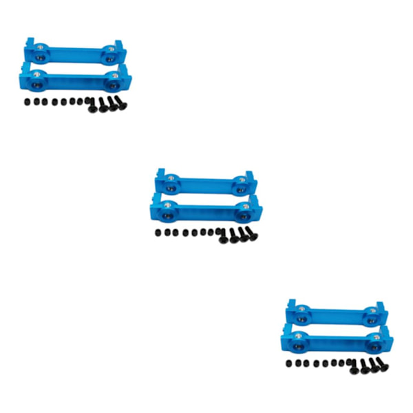 1/2/3/5 och utsökt utförande bakre stötfångare för ECX 1/12 Rc blue 3Set