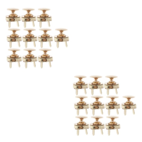 1/2 10 set metall magnetiska fästen knapp för handväska 2Set