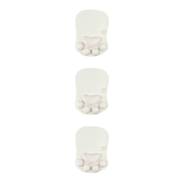 1/2/3/5 Cat Paw musmatta Unik med söt och stilig look DS-007 silver gray 3Set