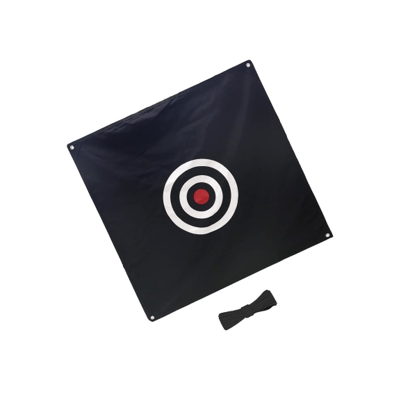 För Golf Target Cloth Canvas Träningsnät Driving Range för Black