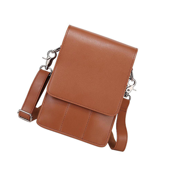 1/2 Frisörhölsterpåse Midjeväska Bältesax sax Brown 21x19x4cm 1Set