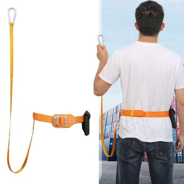 1/2 med lanyard fallskyddsbälte med verktygsväska Style 2 1 Pc