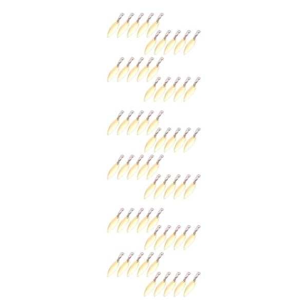 1/2/3/5 20 stycken Fiskedrag Verklighetstrogna fiskedrag Reflekterande Gold M 3Set
