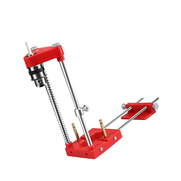 Justerbar Woodworking Punch Locator För Borrguide för Red