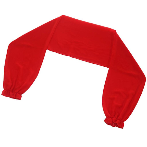 1/2/3/5 Dam Long Sleeve Chiffong För Bolero Shrug Red 1Set