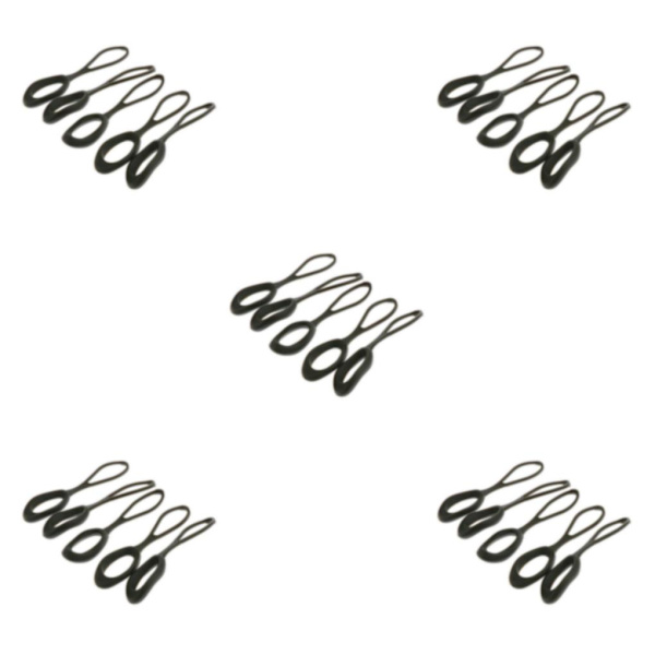 1/2/3/5 5 stycken Non- För slip Stark För Dragkedja Dragsladd Zip Army Green 66mm 5Set