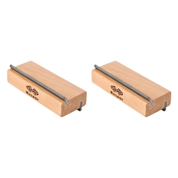 1/2 Fret Beveling File Fret End Bevel Flush Files För Luthier 2PCS