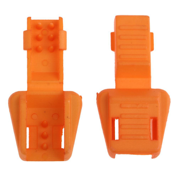 1/2/3/5 10 Styck Plast För Dragkedja Avdragare Ändlås Dragkedja Drag Orange 3.5x1.7cm 1Set