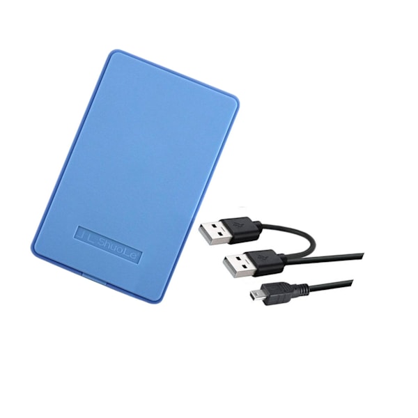 1/2/3/5 Portabelt hölje USB 2.0 för för bärbar dator Blue 12x7.6x1.3cm 2Set