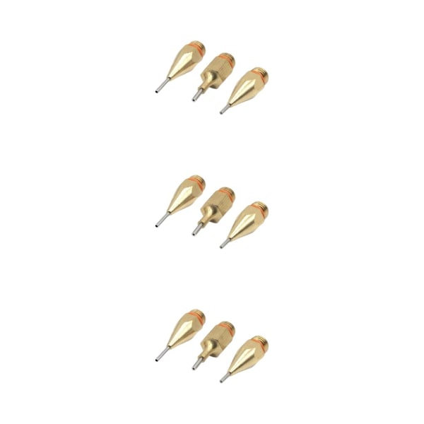 1/2/3 Small För Aperture Needle Smältlim Verktyg för Precise 3PCS