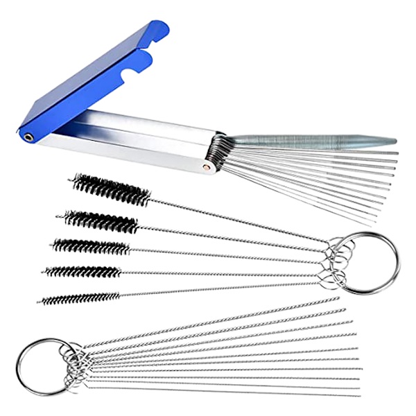 1/2/3/5 Kompatibilitet möter hållbarhet för effektiv ficklampa brush+needle+box 15.5*10*1.5 cm 2PCS