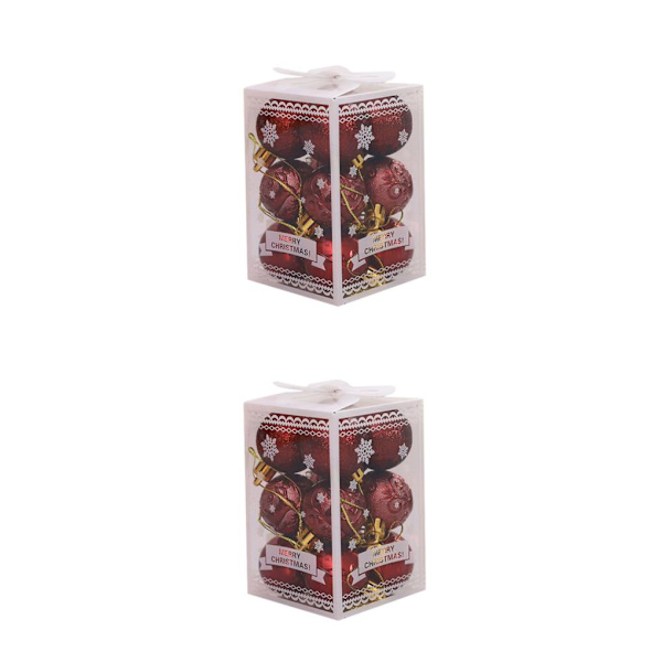 1/2/3/5 12 st/ set Hållbar konstruktion Elegant och delikat wine red 2Set
