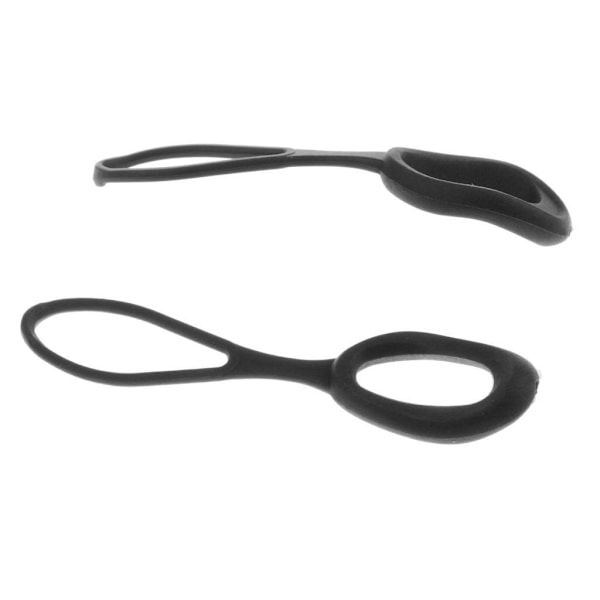 1/2/3/5 5 stycken Non- För slip Stark För Dragkedja Dragsladd Zip Black 66mm 1Set