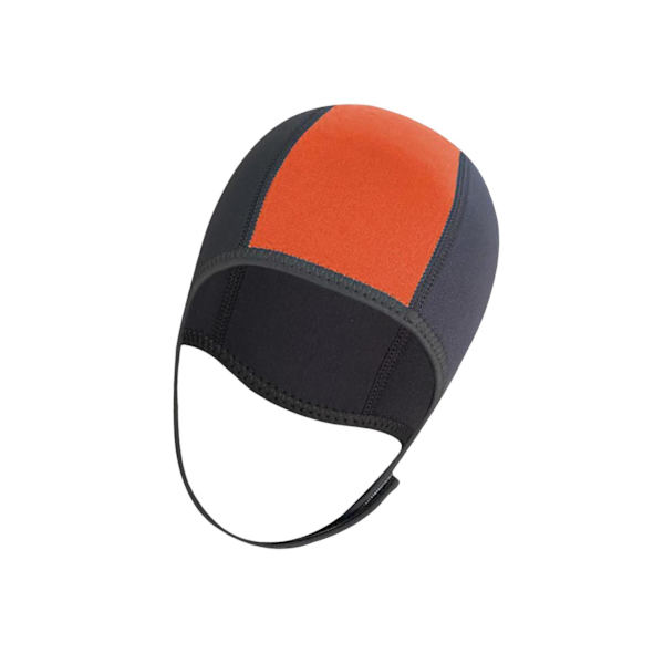 1/2/3/5 Neopren Dykhatt Skyddsöra för forsränning orange 3mm 1Set
